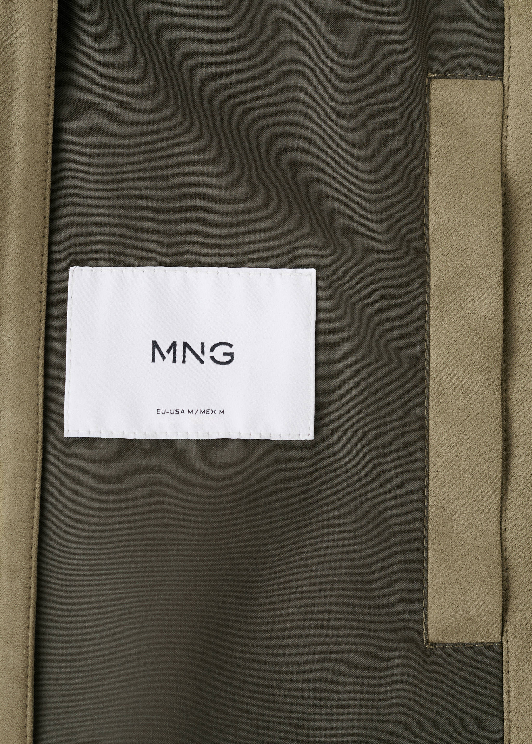 Chaqueta bomber efecto ante - Detalle del artículo 0