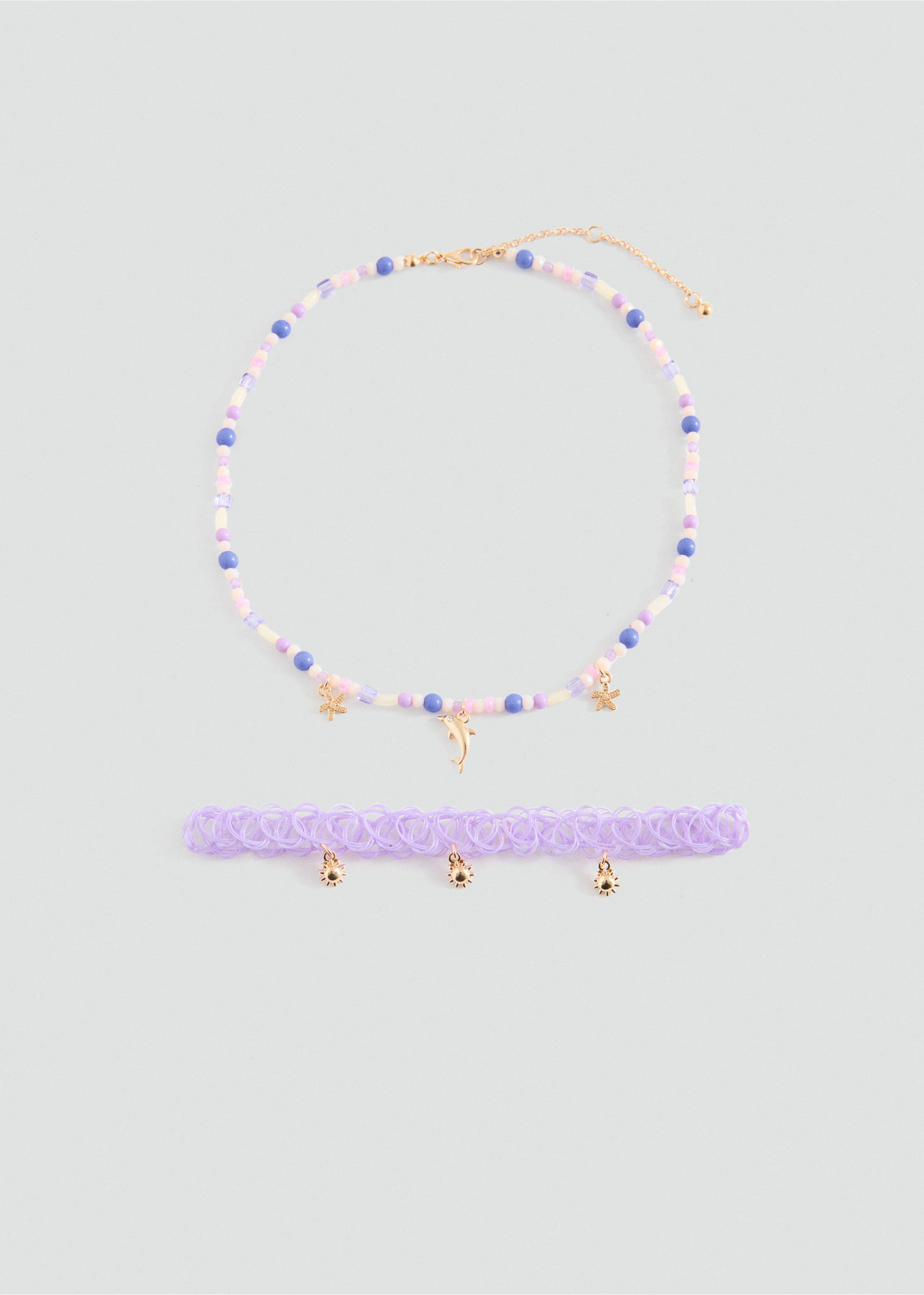 علبة قلادات مجمعة - منتج دون نموذج, أرجواني. Ref: 37031341-00.