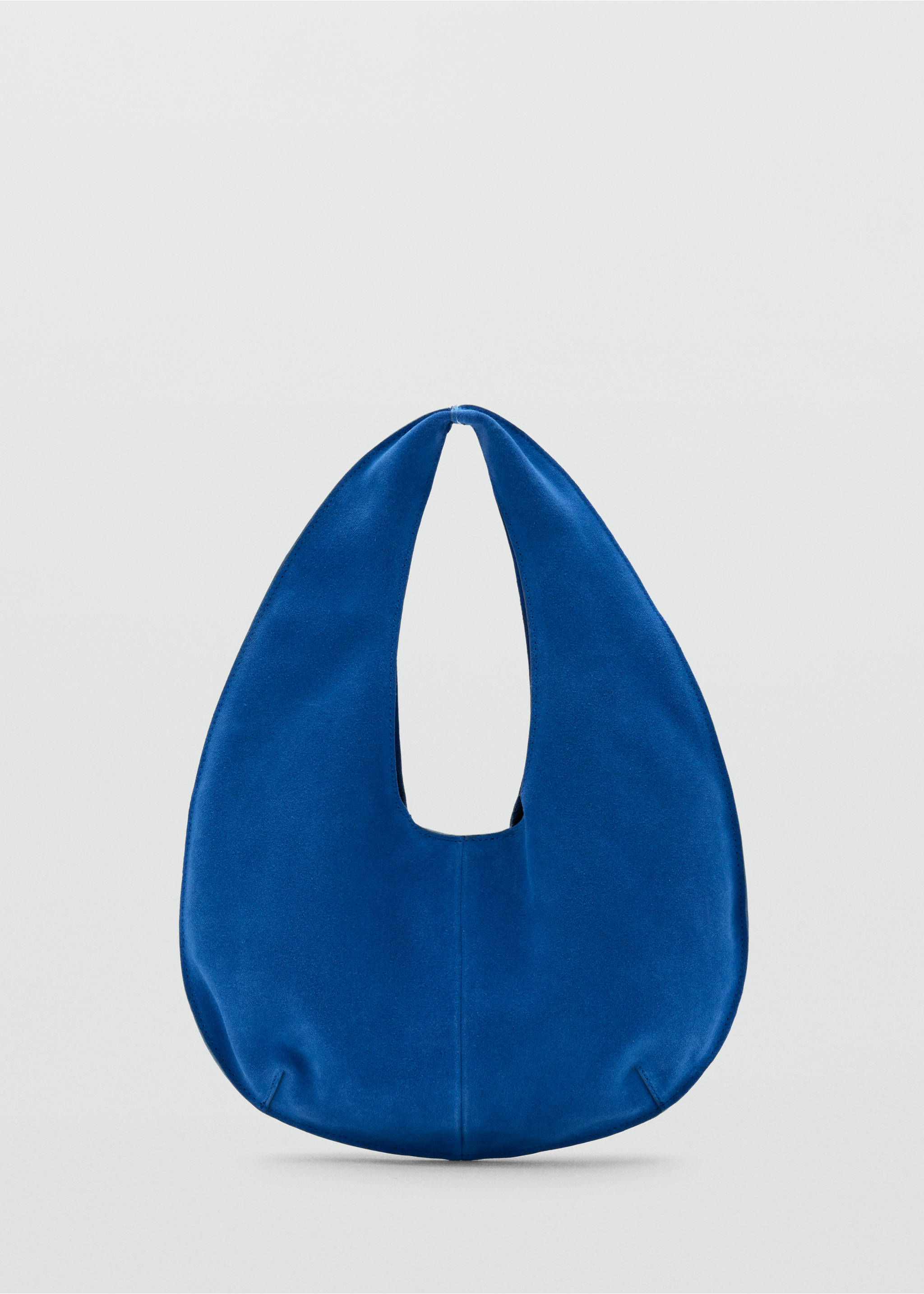 Small split leather bag - Article without model, Vibrant blue. Ref: 37031350-00.