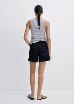Straight-fit denim shorts — Open Blue 3