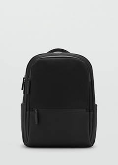 Multi-functional backpack with pockets — Black 1