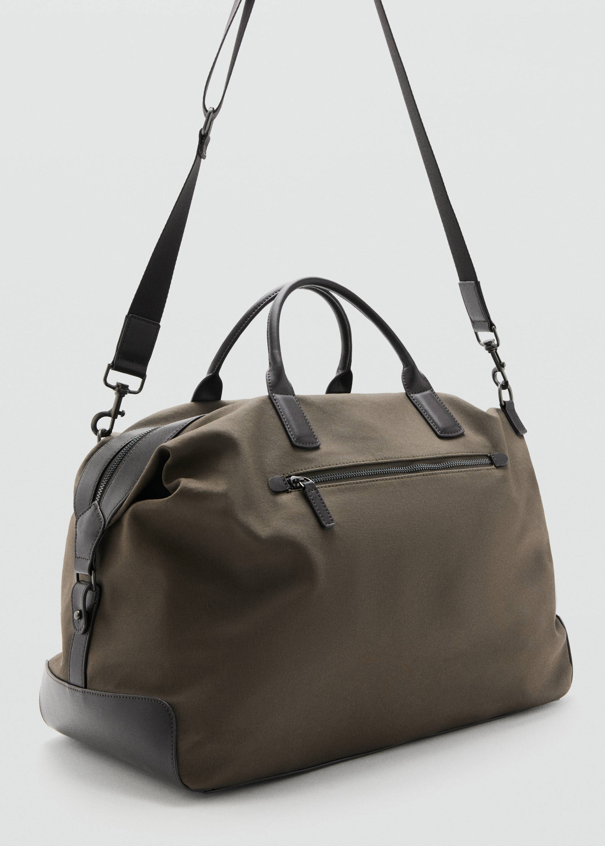 Leather bowling bag - Medium plane