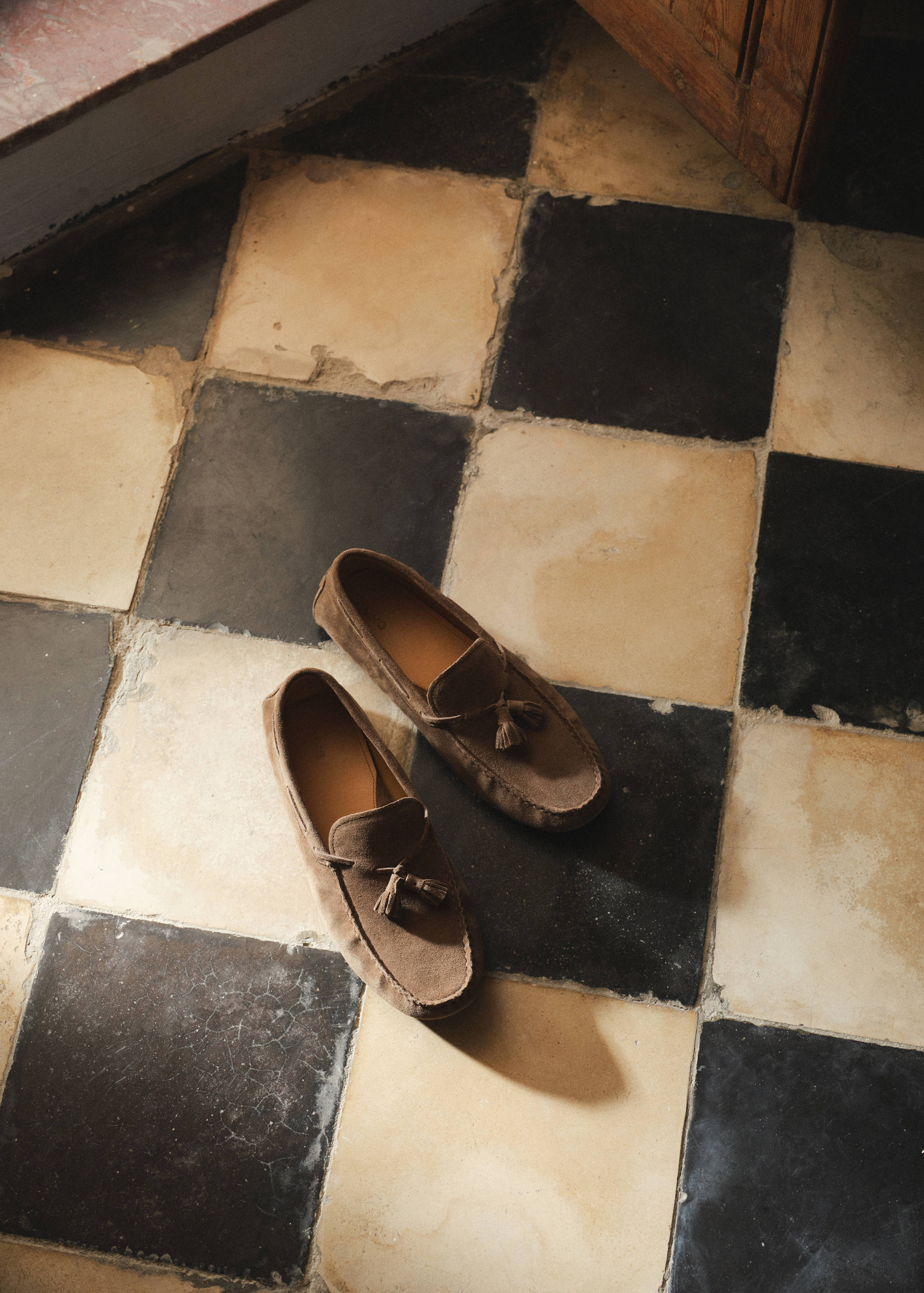 Driver shoe with fringes - Details of the article 5