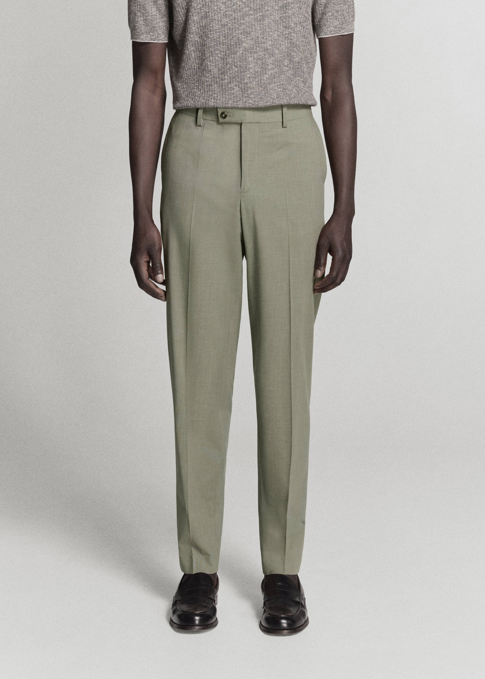 Pantalon costume Milán slim-fit - Plan moyen