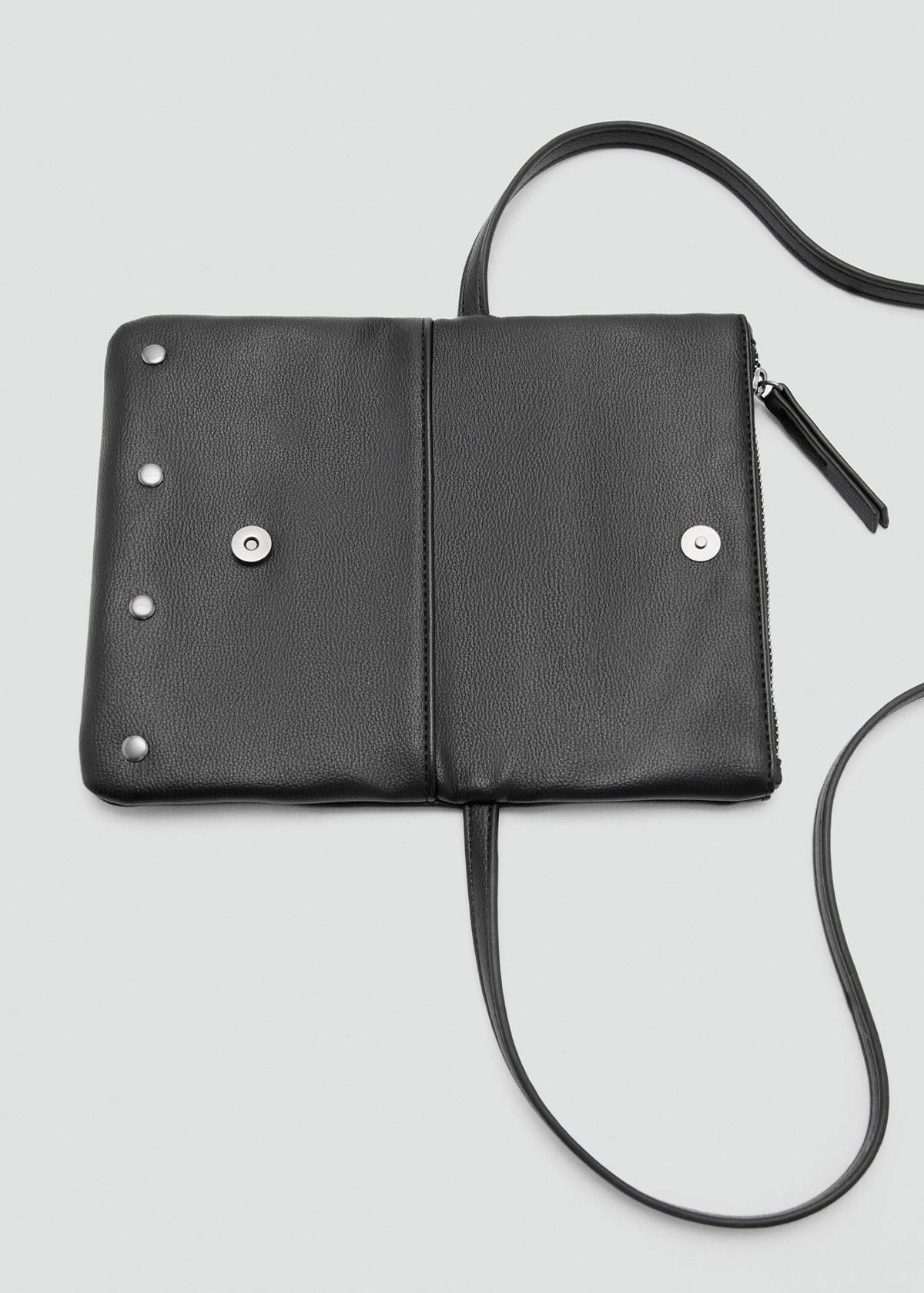 Mini studded bag — Black