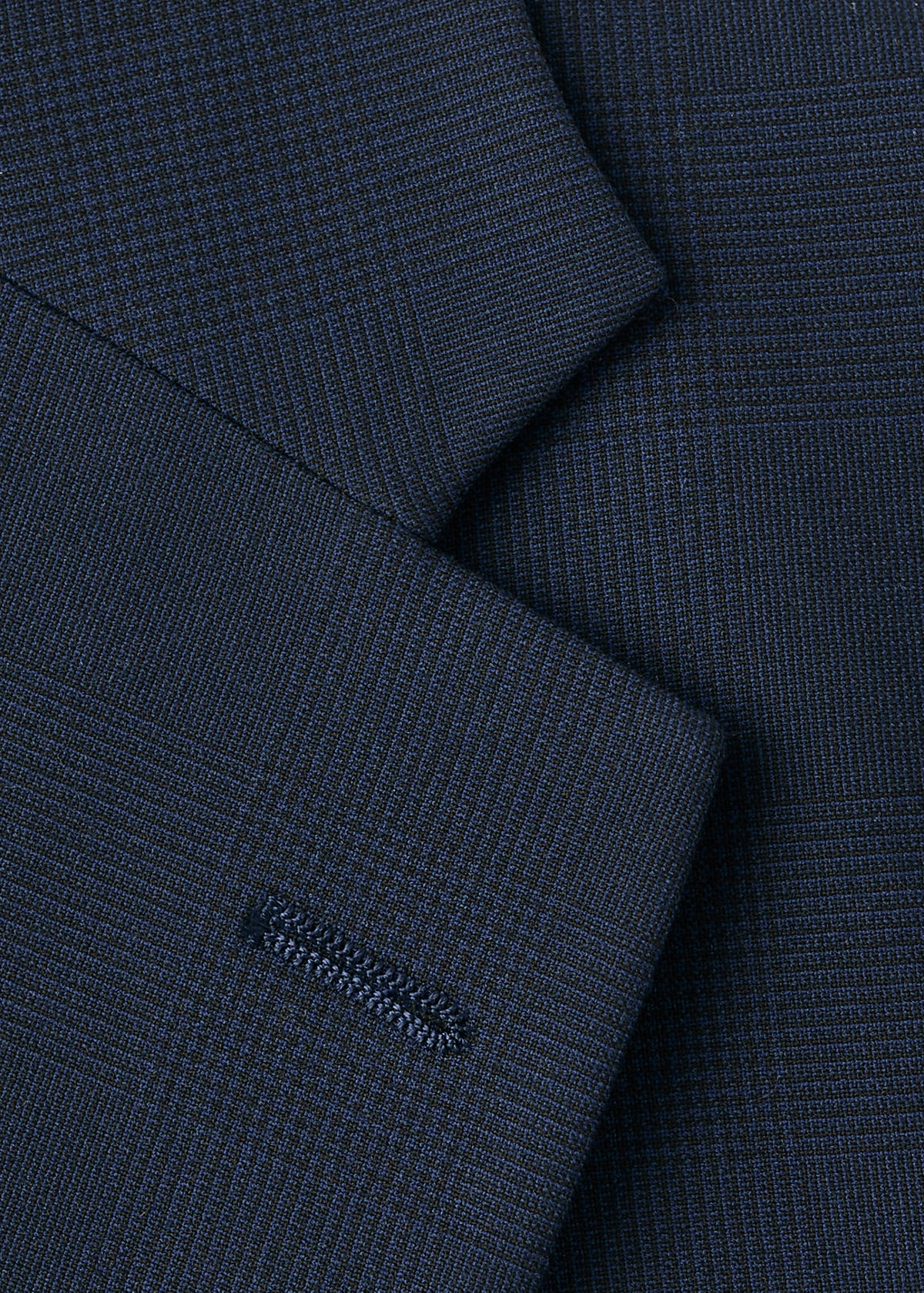 Milan slim-fit suit jacket — Dark Navy