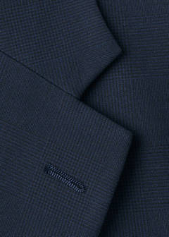 Milan slim-fit suit jacket — Dark Navy 9