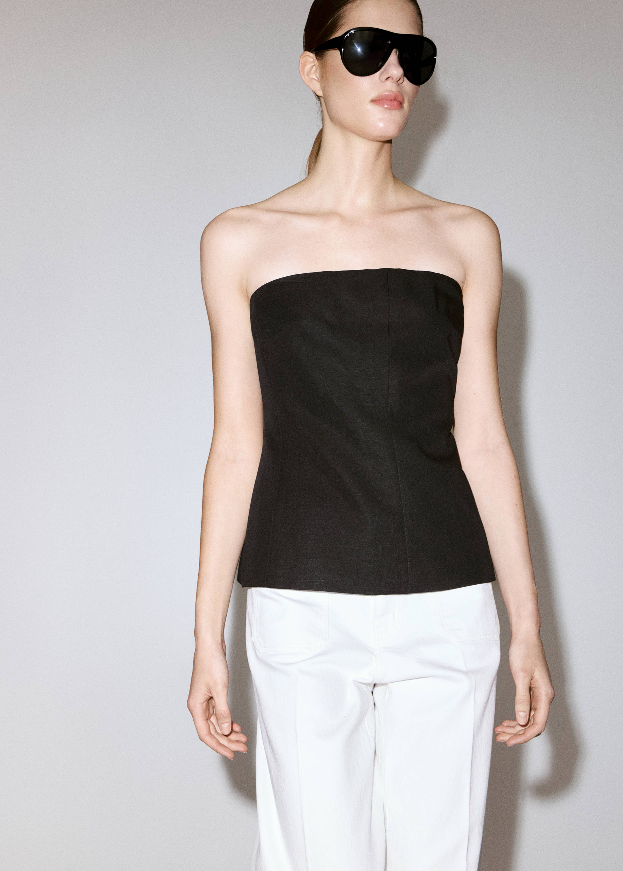 Jean large taille haute - Détail de l'article 1
