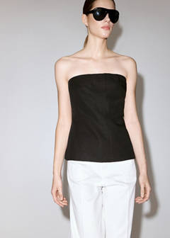 Wide-leg patch pocket jeans — White 4