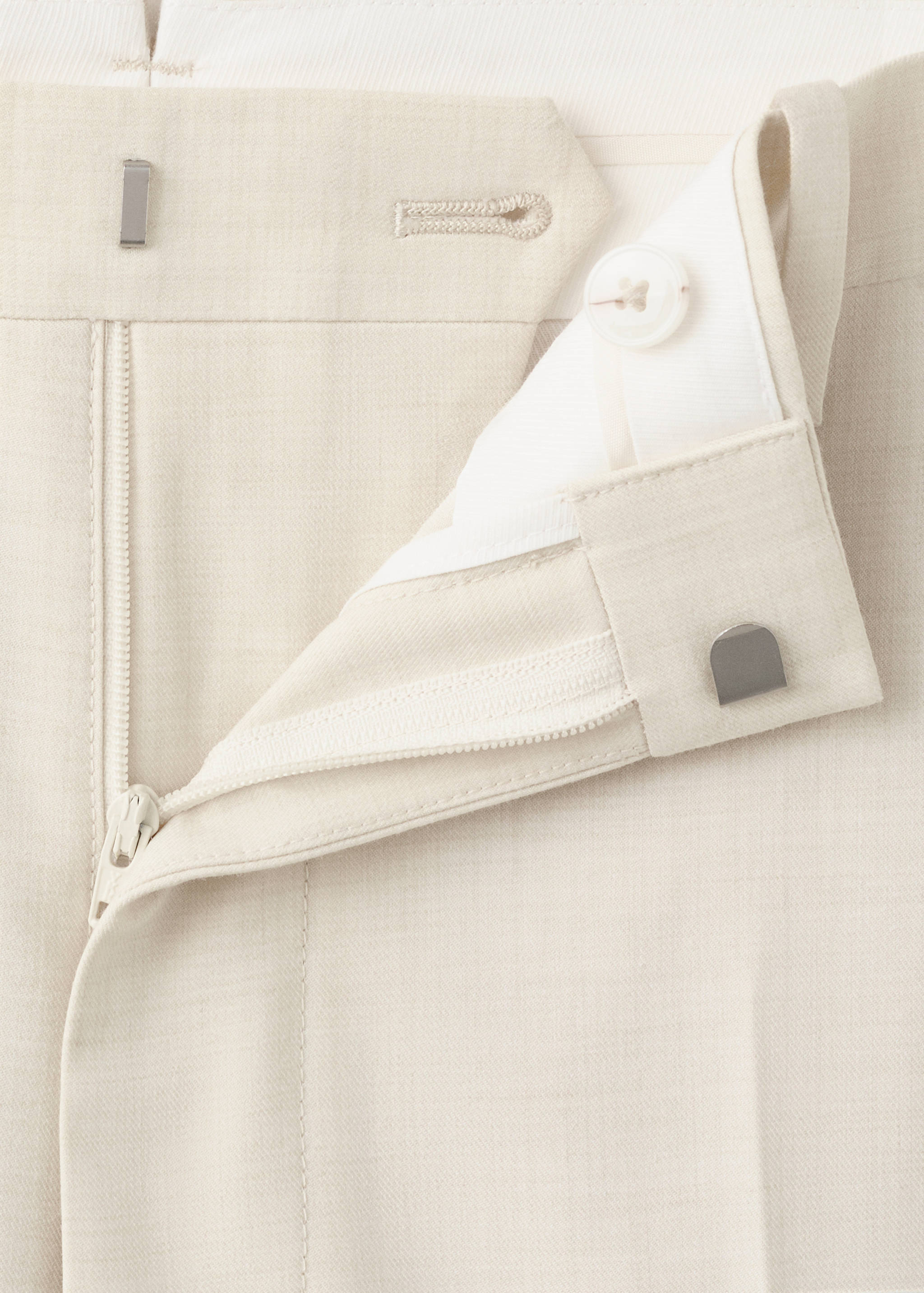 Slim-fit suit trousers - Details of the article 8