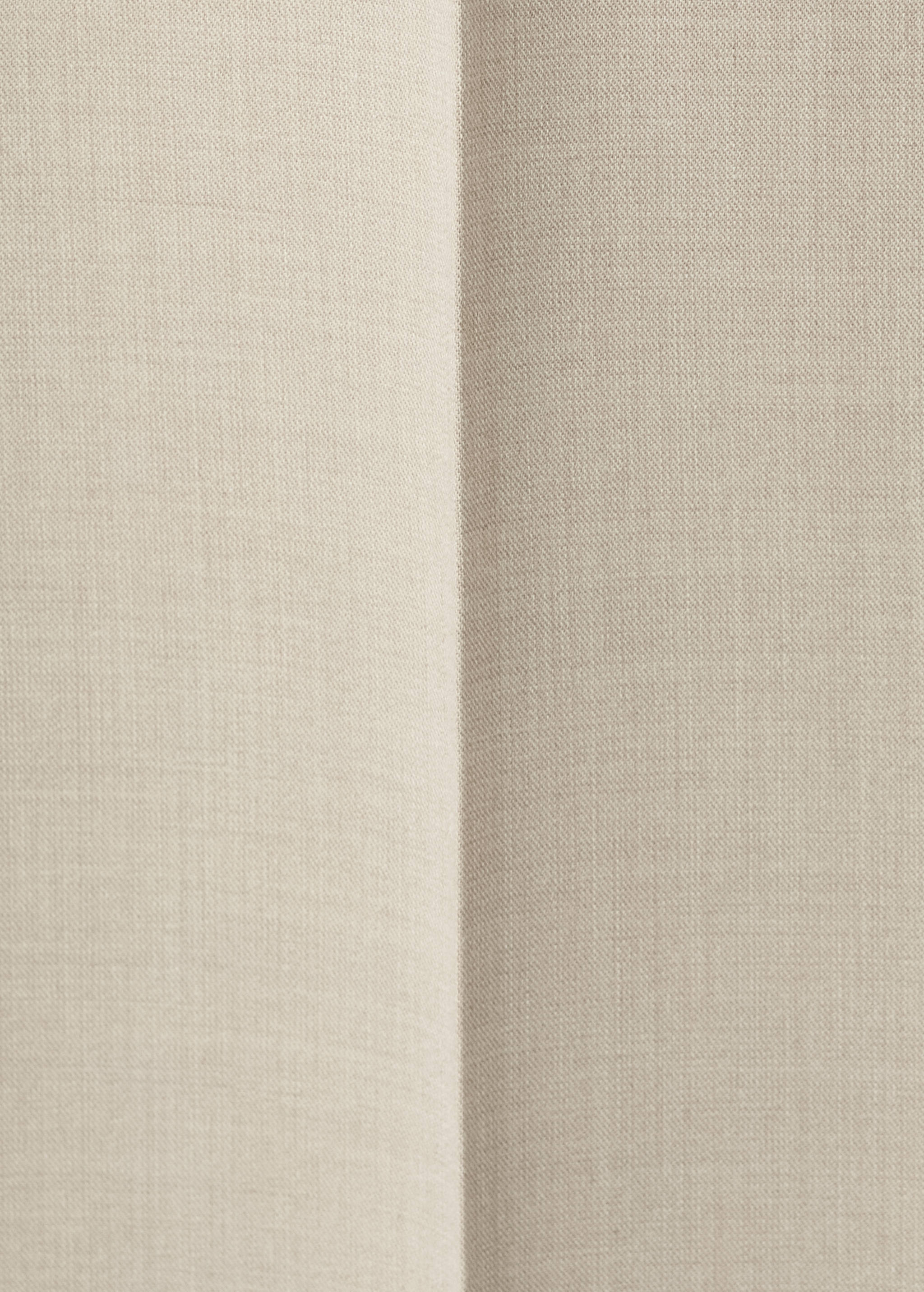 Slim-fit suit trousers - Details of the article 0