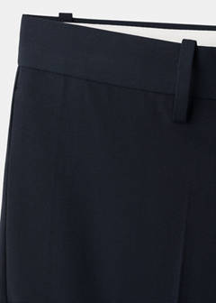 Stretch fabric super slim-fit suit trousers — Dark Navy 9