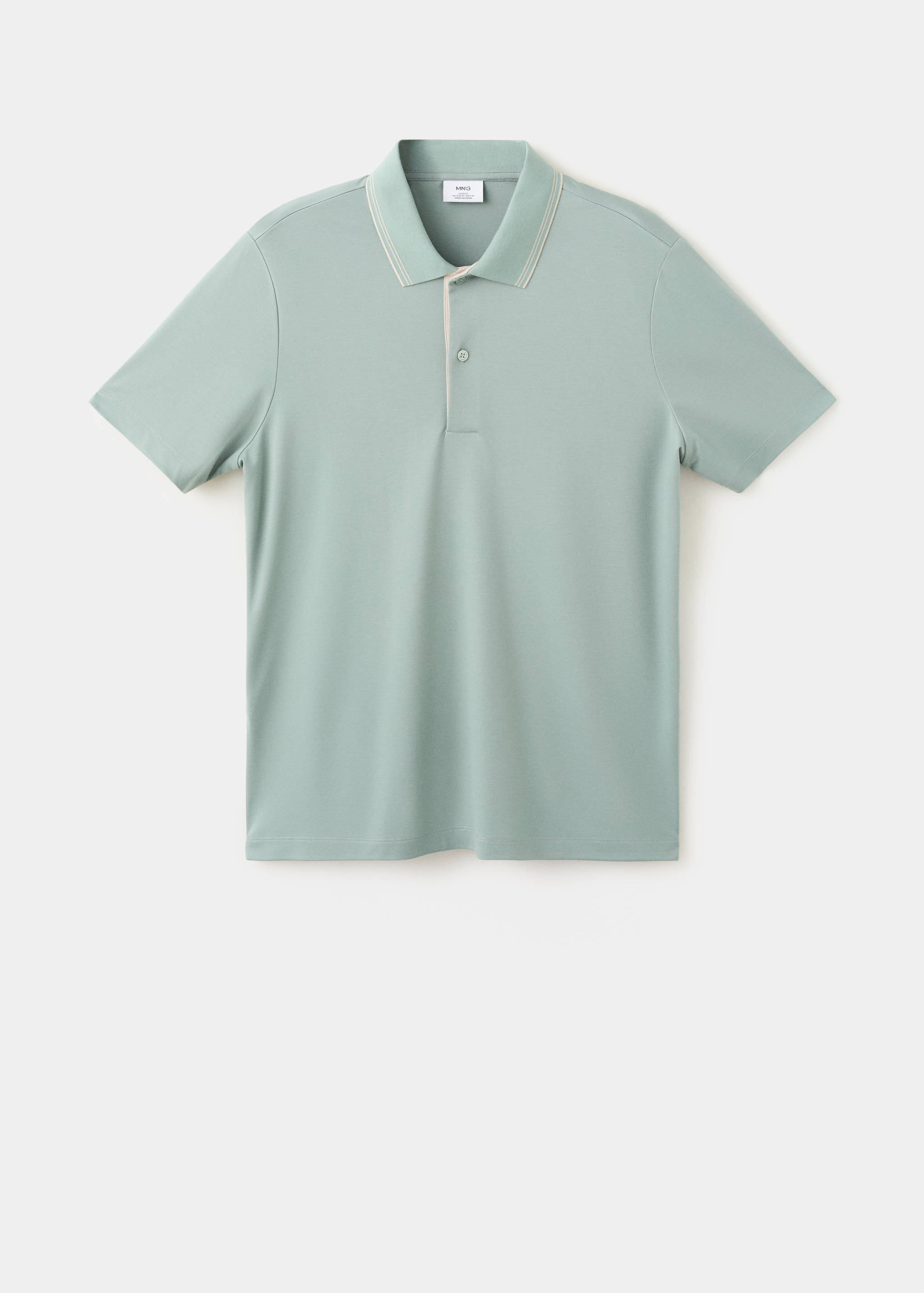 Slim Fit-Poloshirt aus Baumwolle - Artikel ohne Model