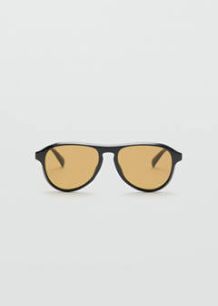 Resin frame sunglasses — Black 1