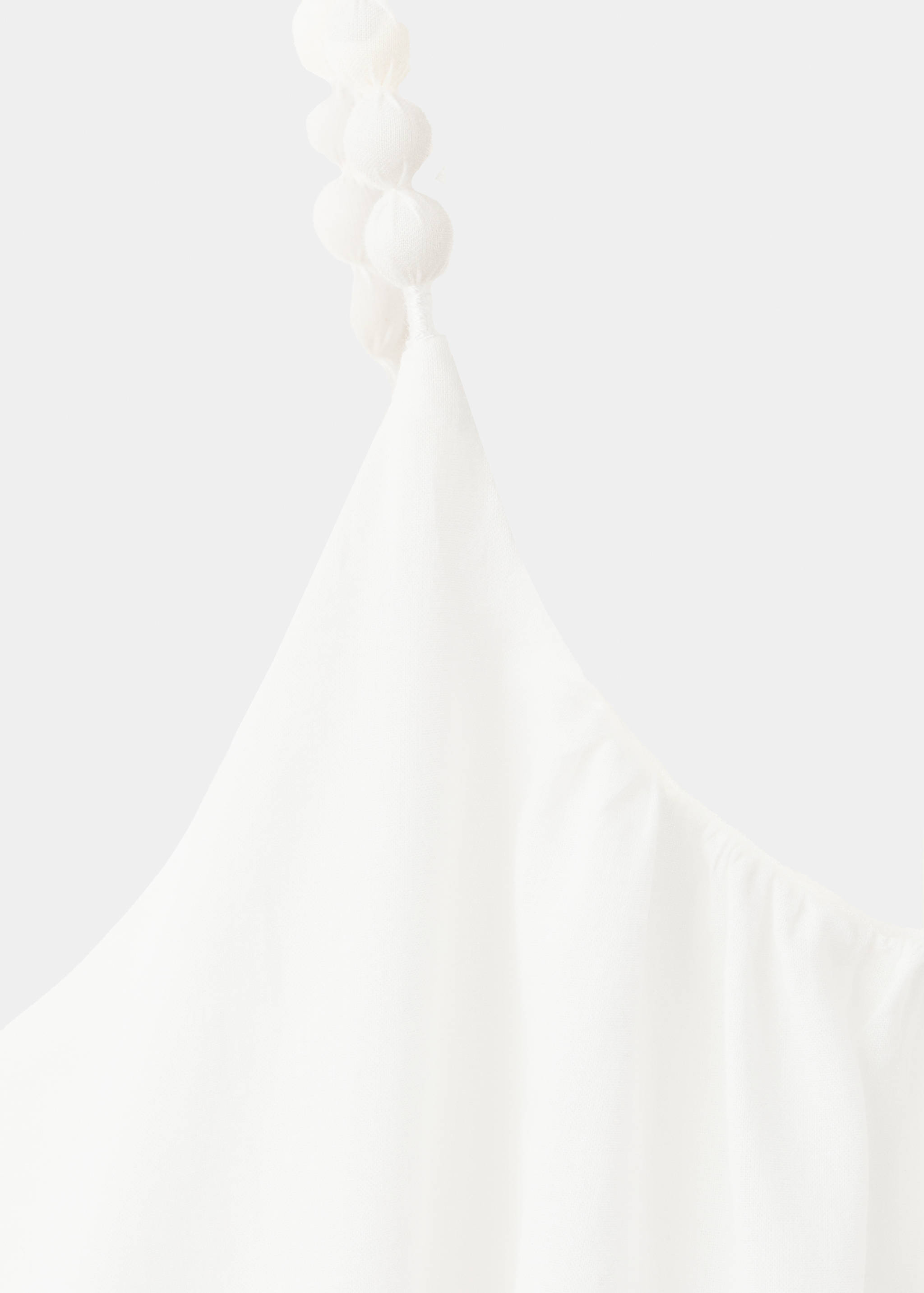 Vestido algodón tirantes bolas - Detalle del artículo 8