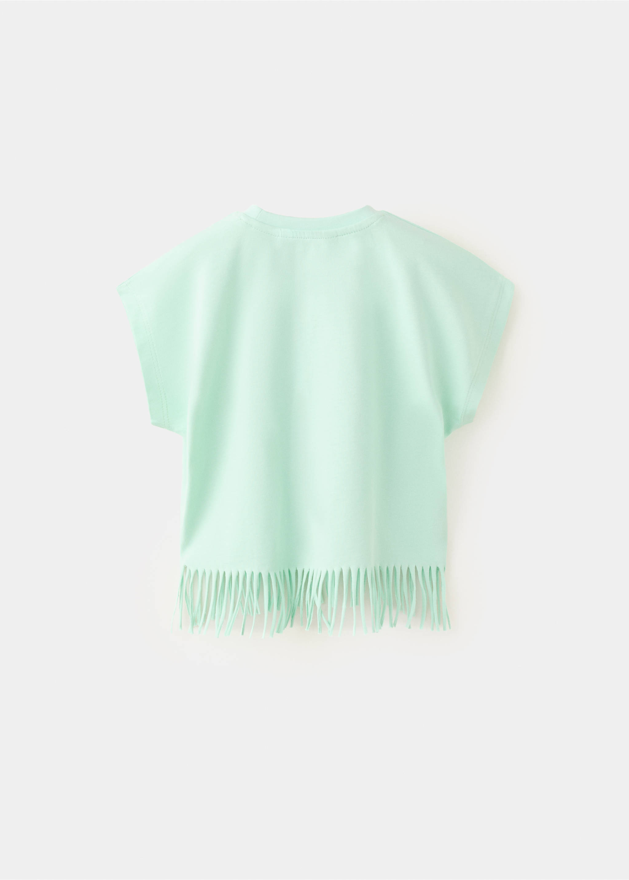T-shirt mlazo - Verso de l’article, Vert pastel. Ref: 37031386-00.
