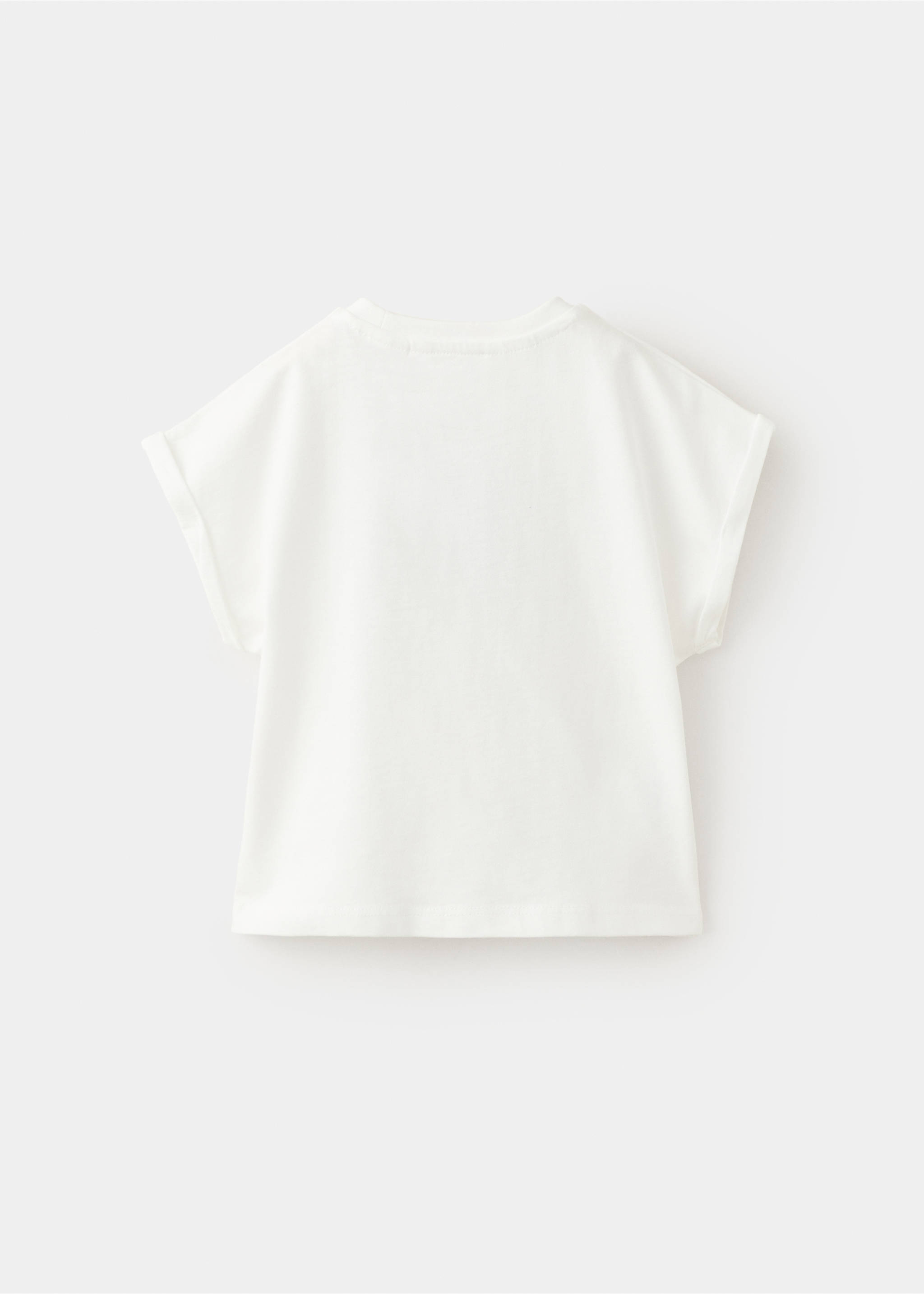 T-shirt mcara - Reverse of the article, Off White. Ref: 37031387-00.