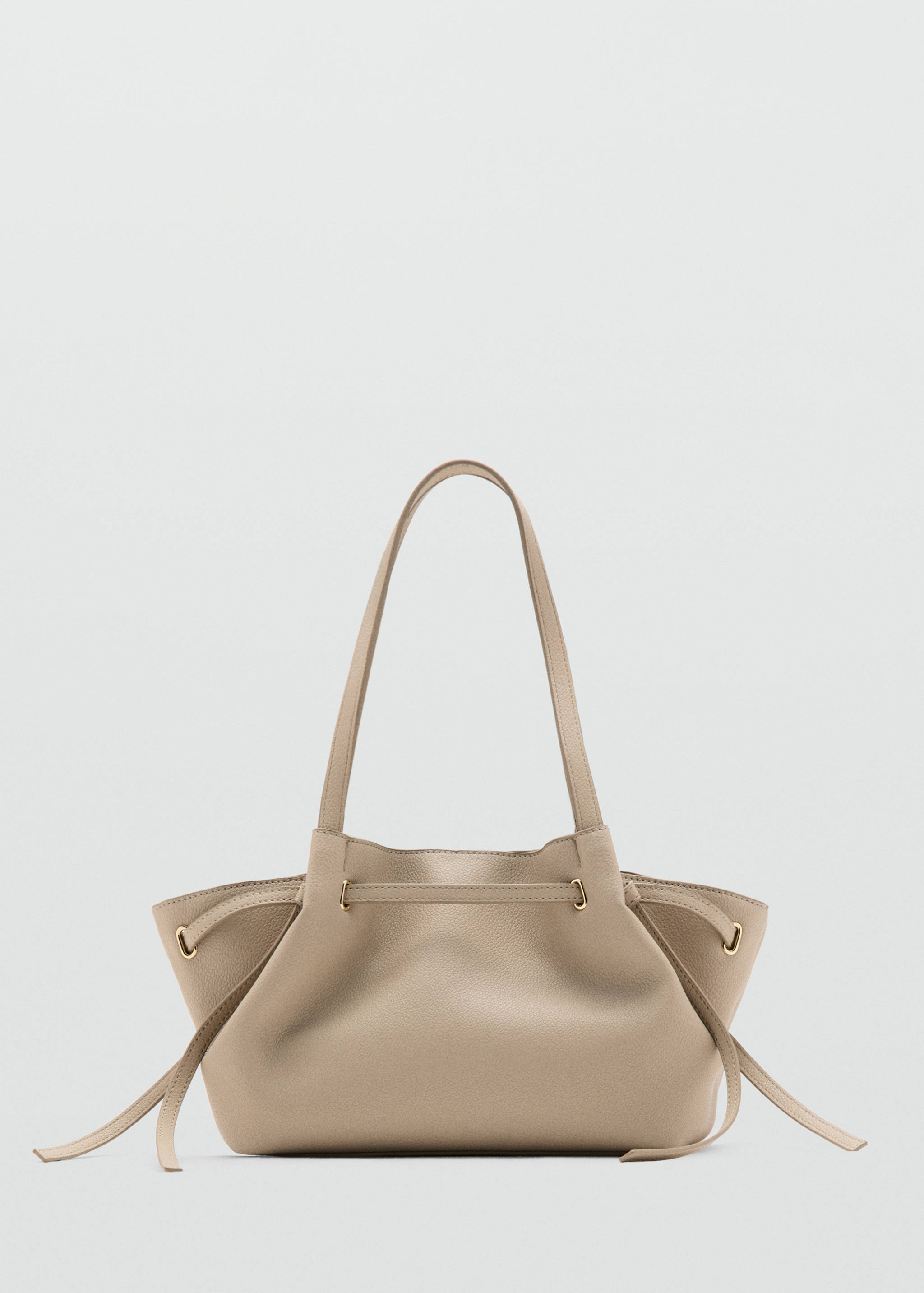 Medium faux leather shoulder bag - Article without model