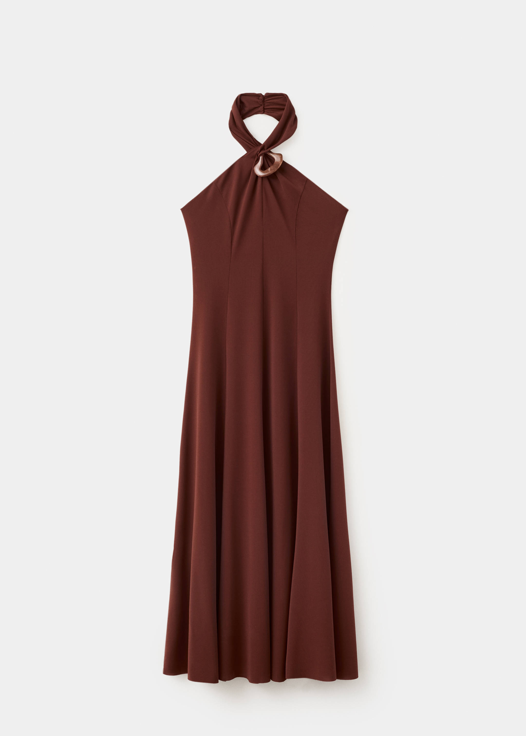 Robe halter appliqué - Article sans modèle