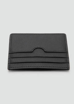 Texture card holder — Black 3