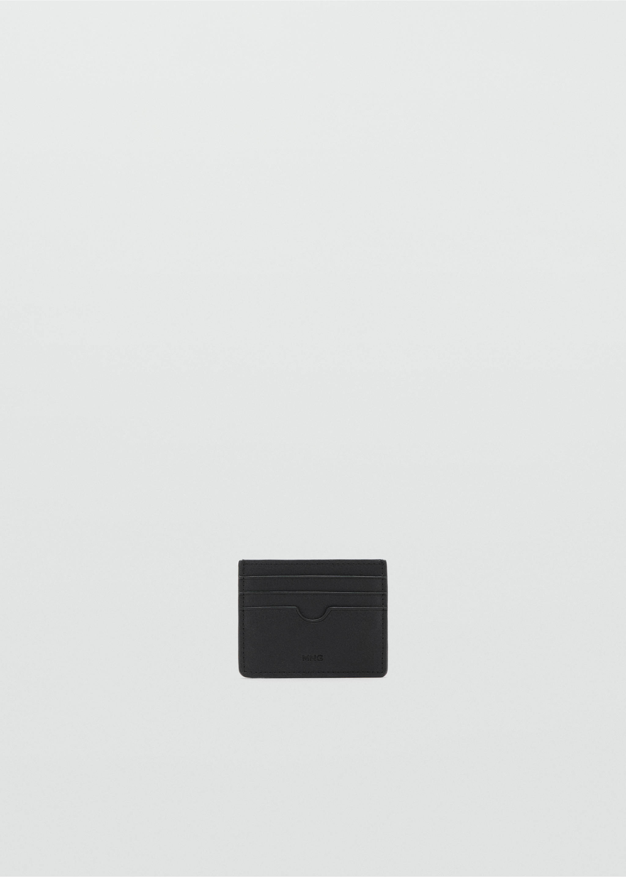 Texture card holder - Article without model, Black. Ref: 37031395-00.