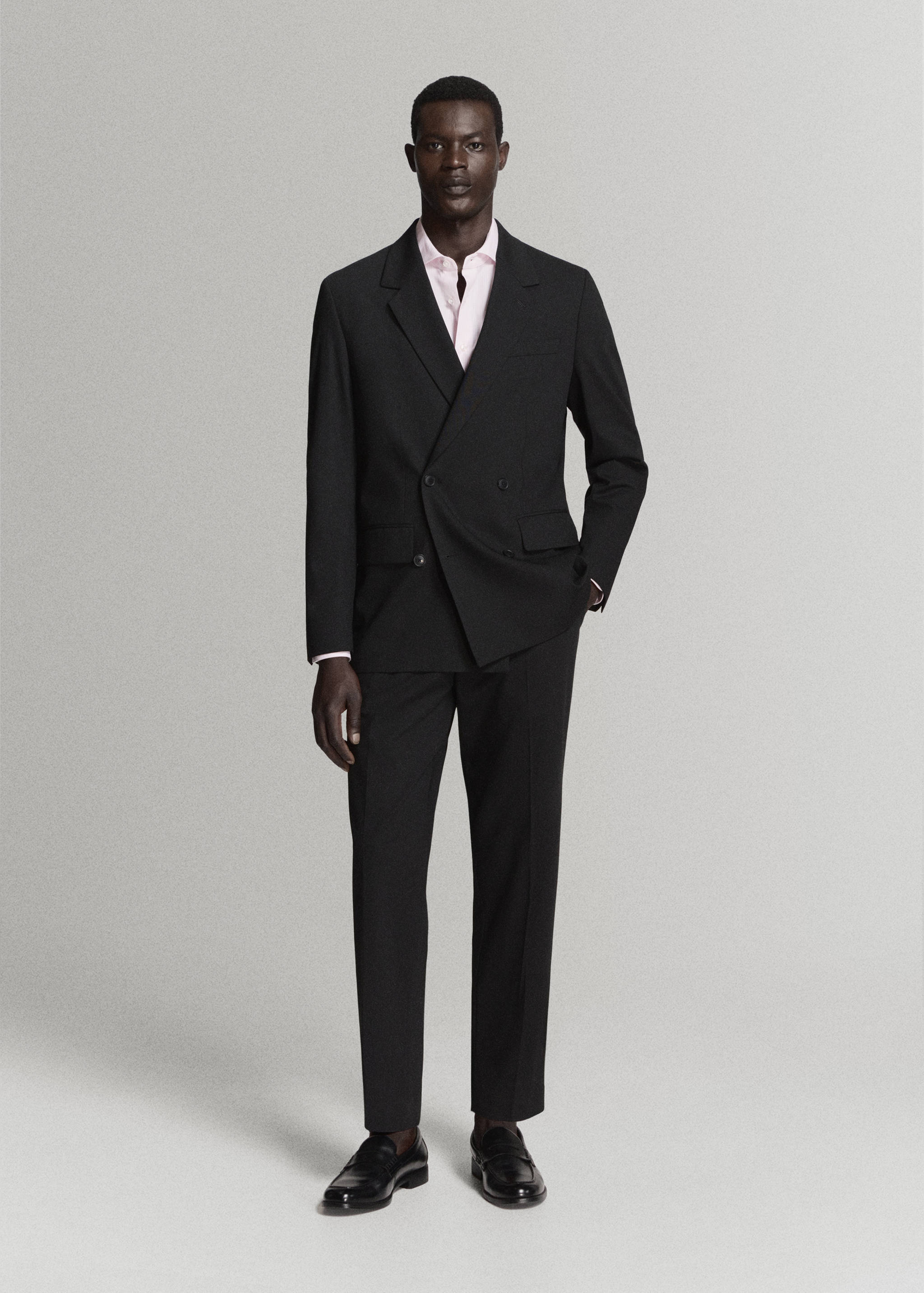 Chemise 100 % coton rayures - Plan général