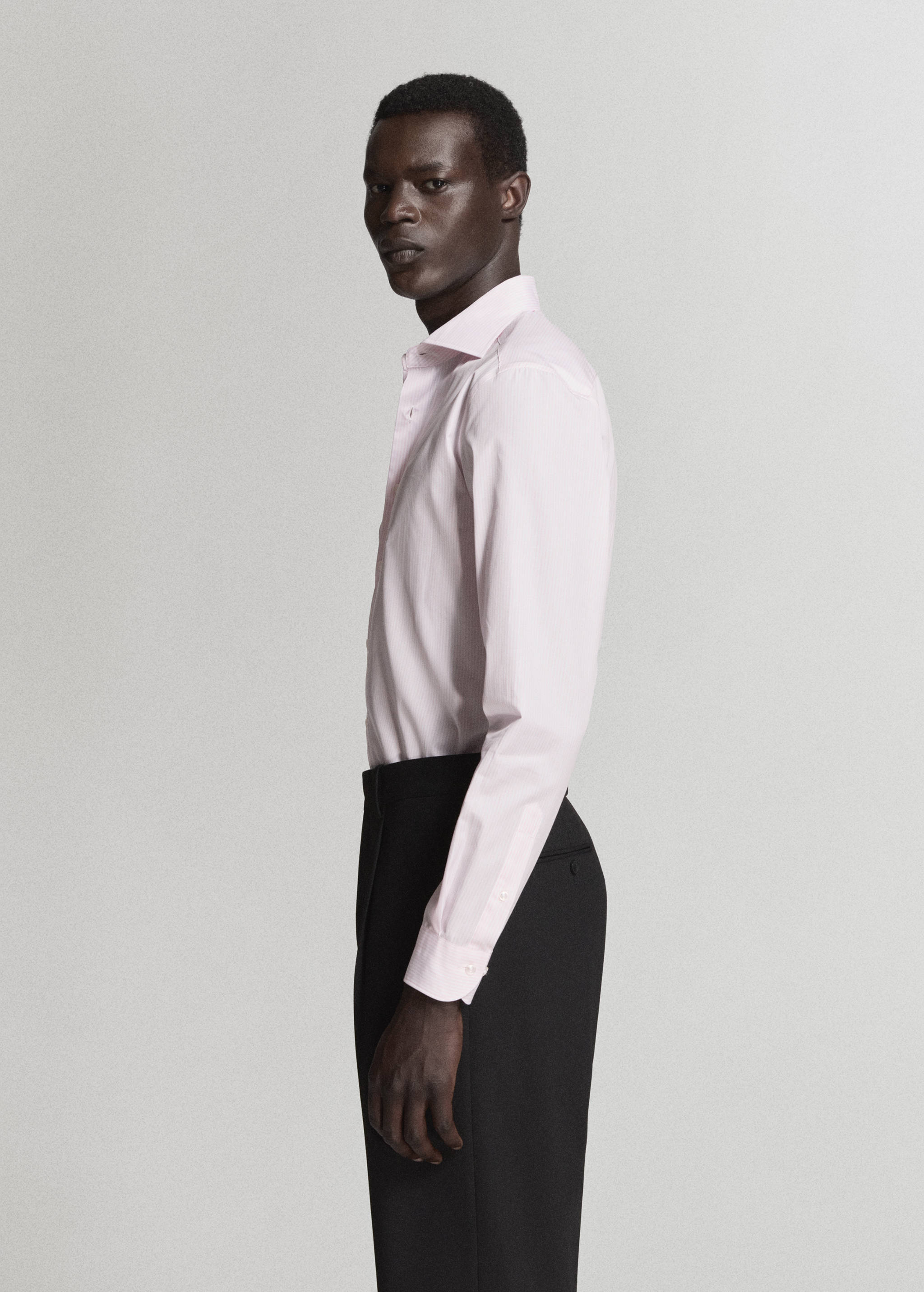 Chemise 100 % coton rayures - Détail de l'article 2