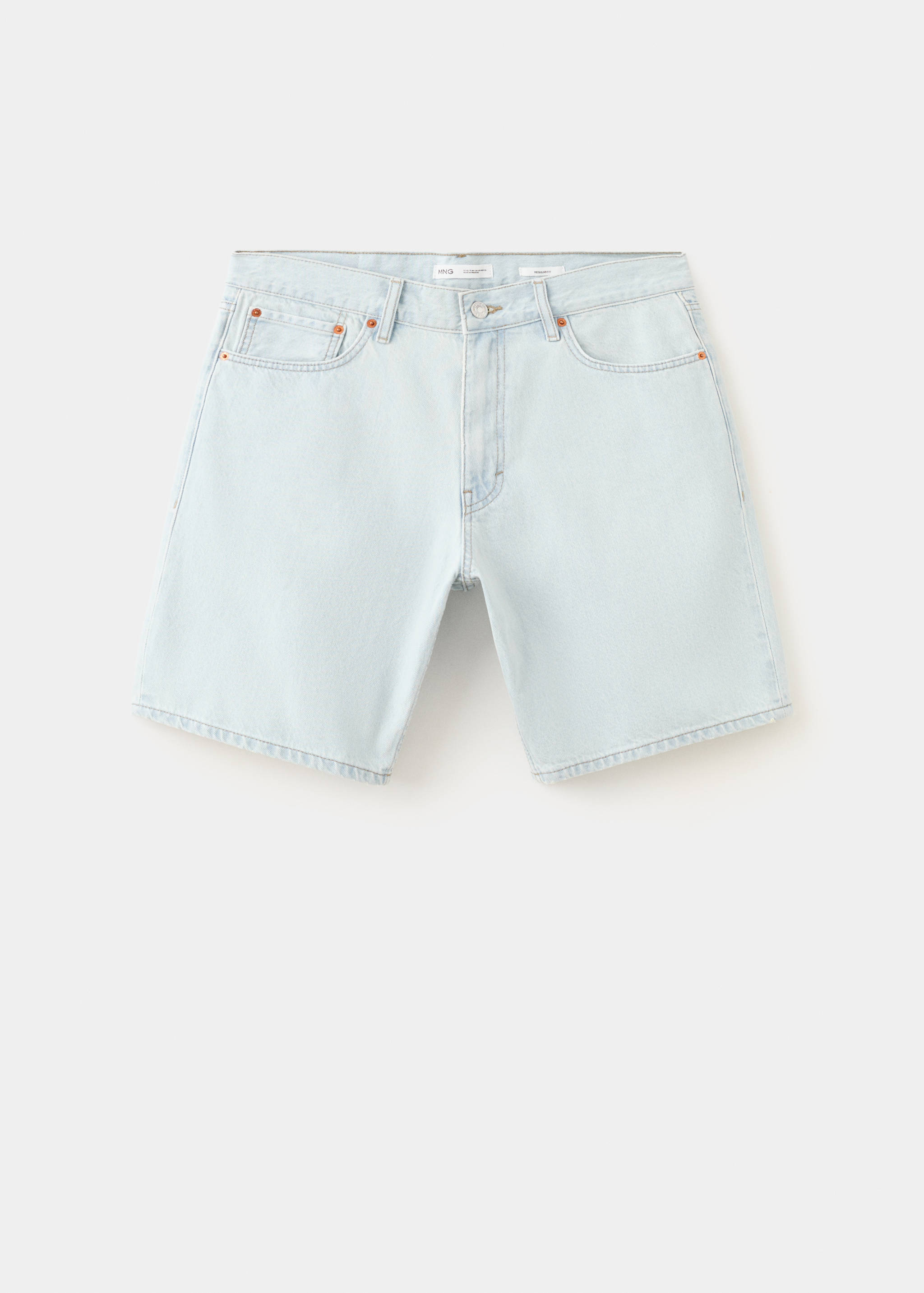 Bermudas vaqueras rectas - Artículo sin modelo