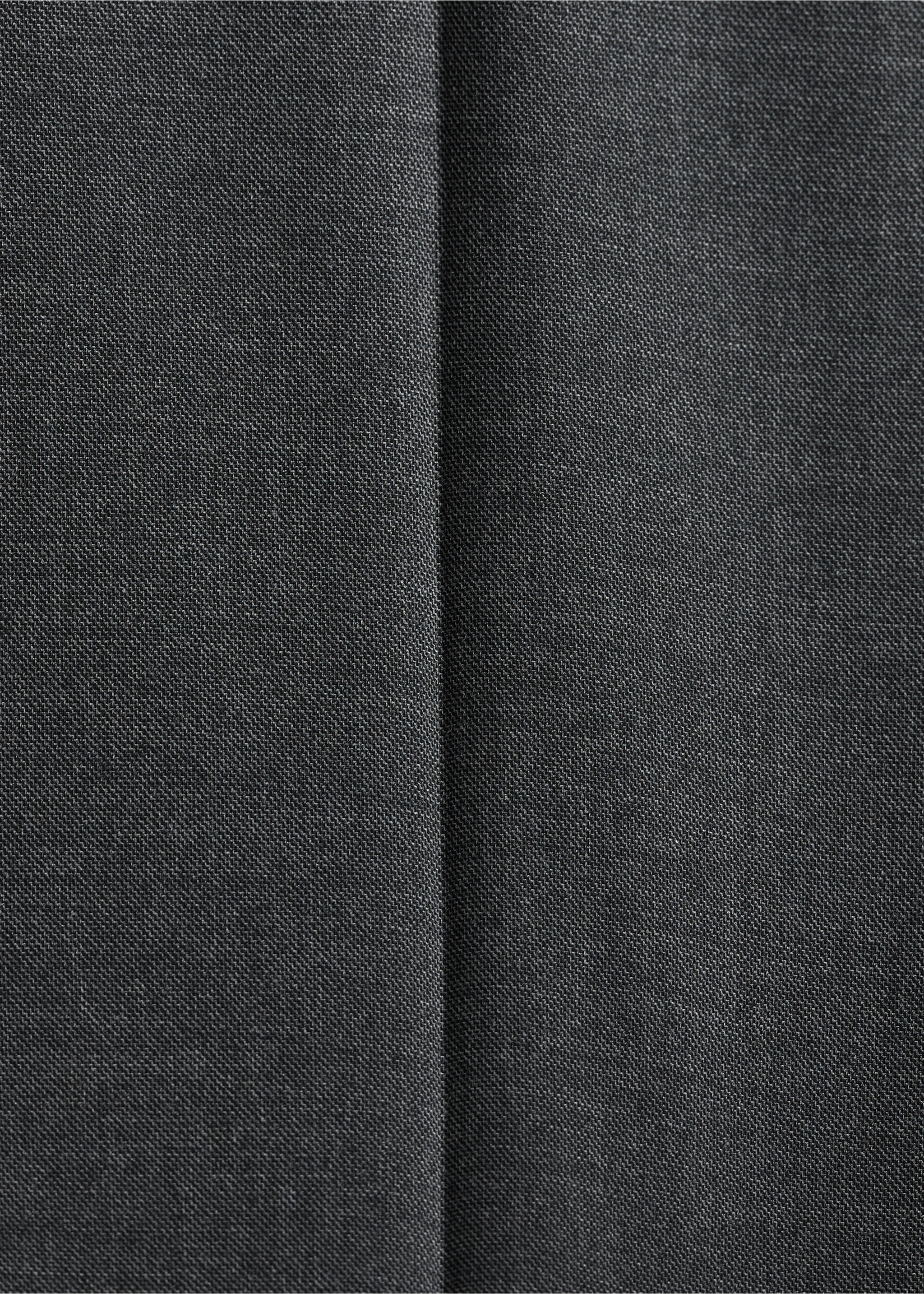 Pantalón traje Milán slim fit - Detalle del artículo 8, Gris. Ref: 37031409-00.