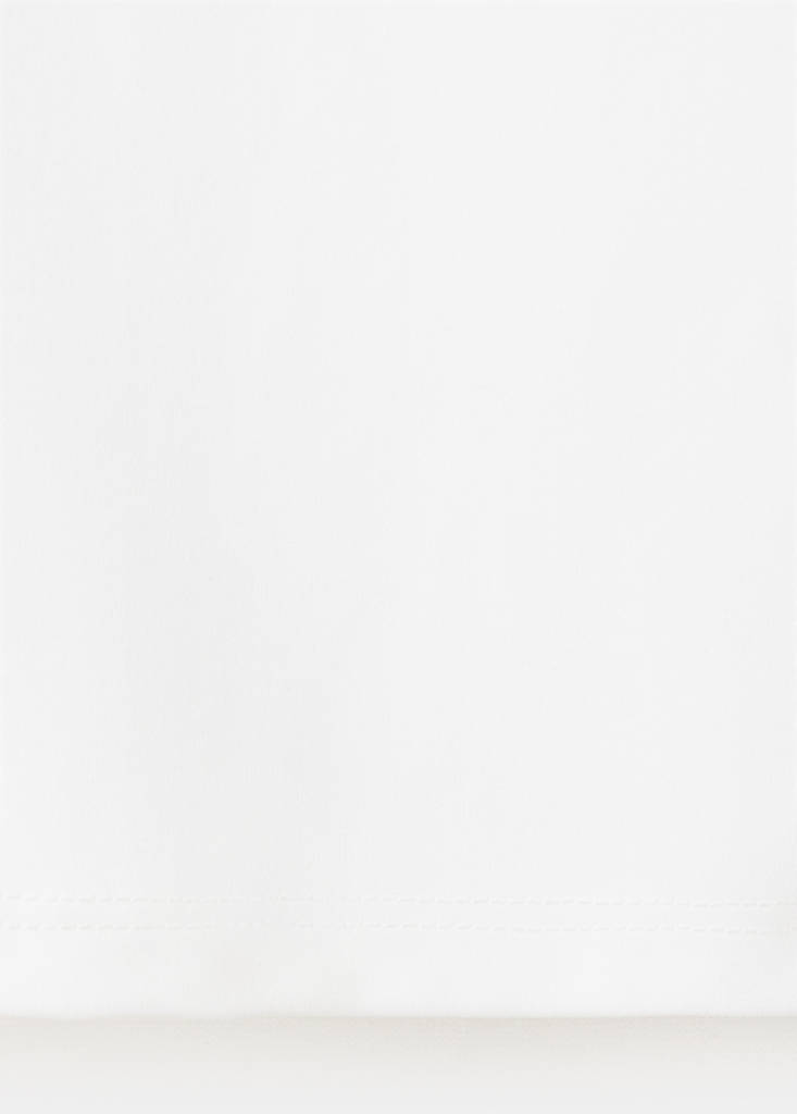Fitted top with thin straps — Off White