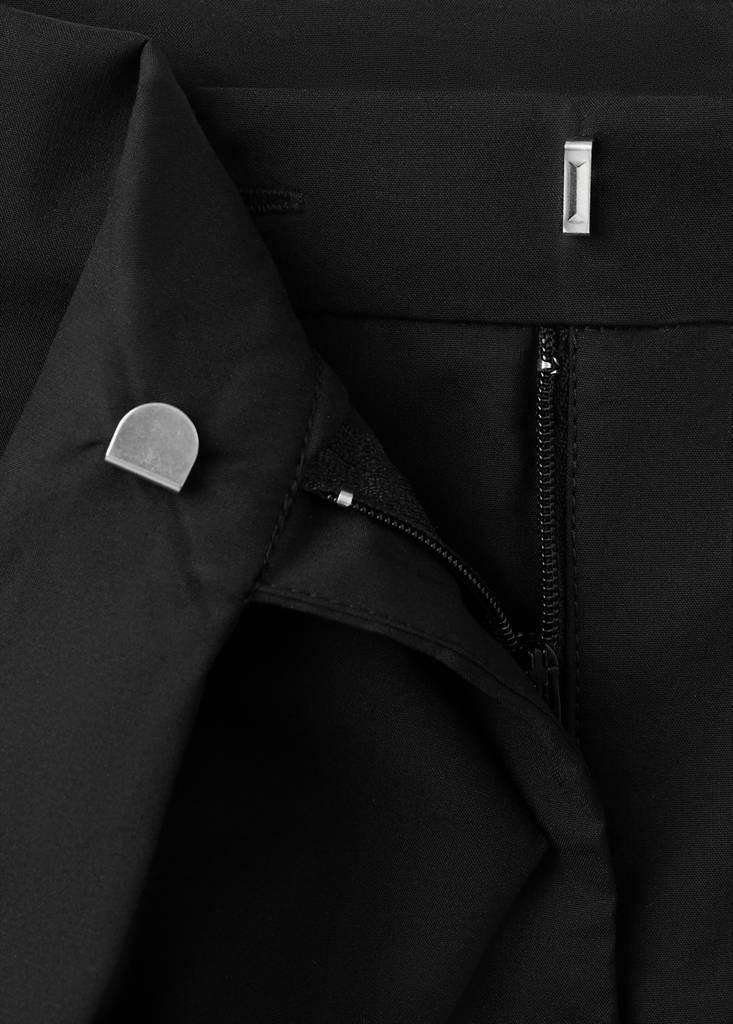 Bow straight trousers