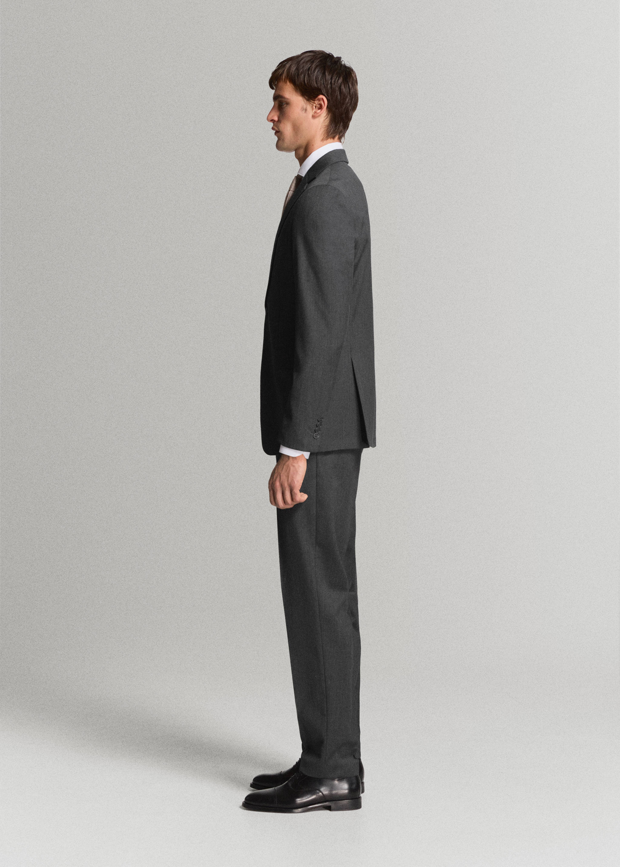 Turin 100% wool suit pants - Details of the article 2
