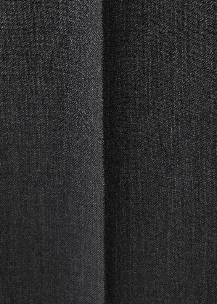 Turin 100% wool suit trousers — Grey