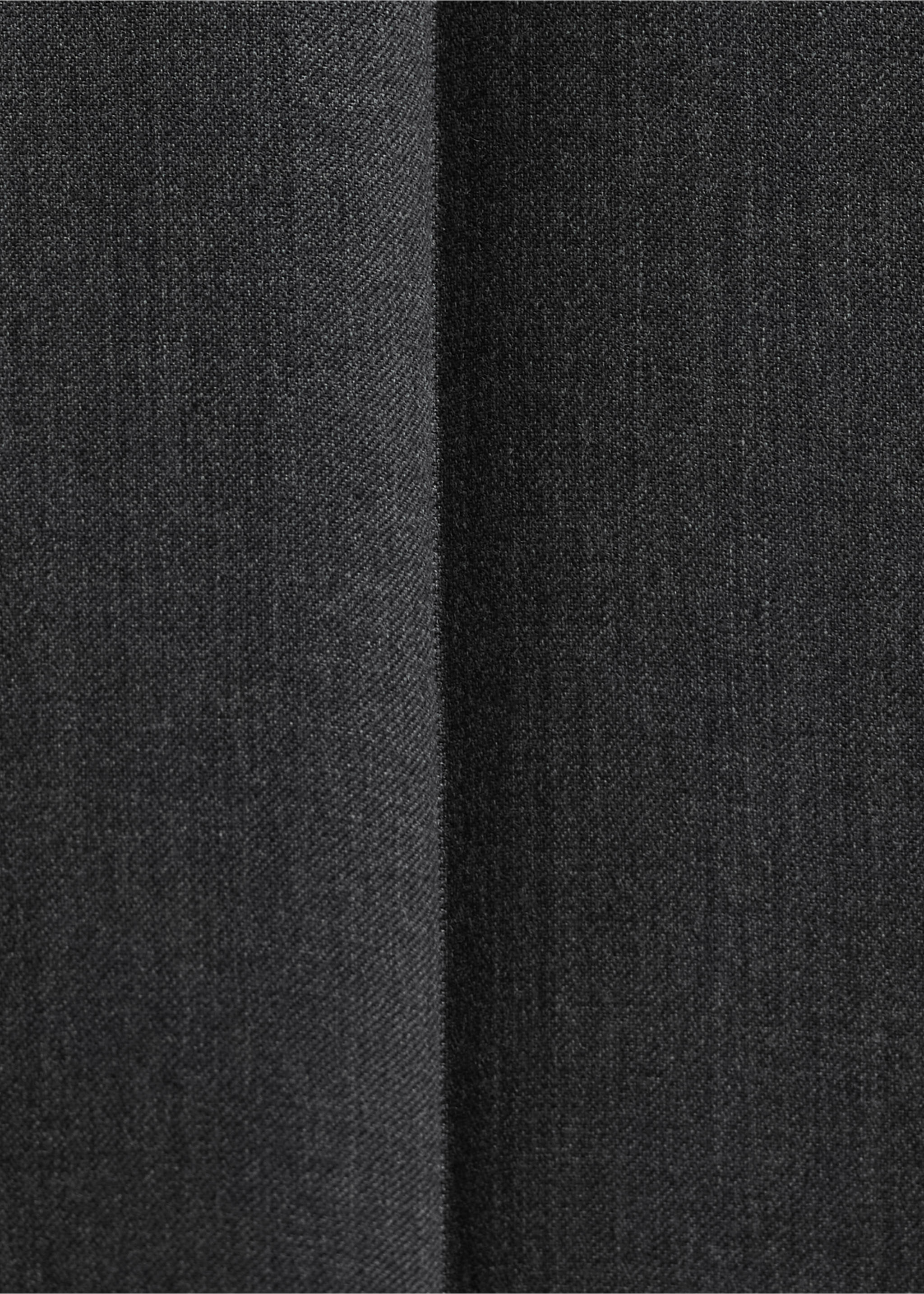 Turin 100% wool suit trousers - Details of the article 0, Grey. Ref: 37031417-00.