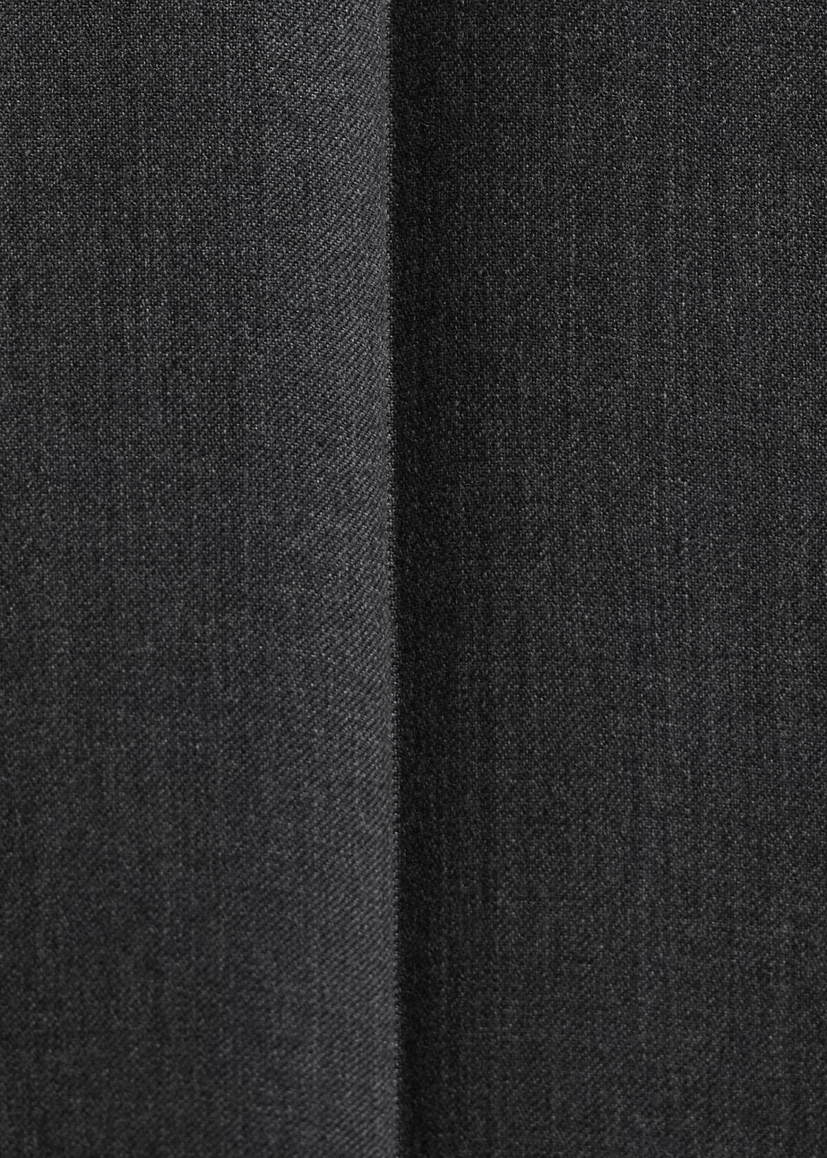 Turin suit trousers, 100% virgin wool, slim fit — Grey