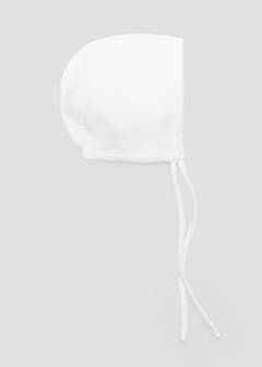 Knitted bonnet — Off White 1