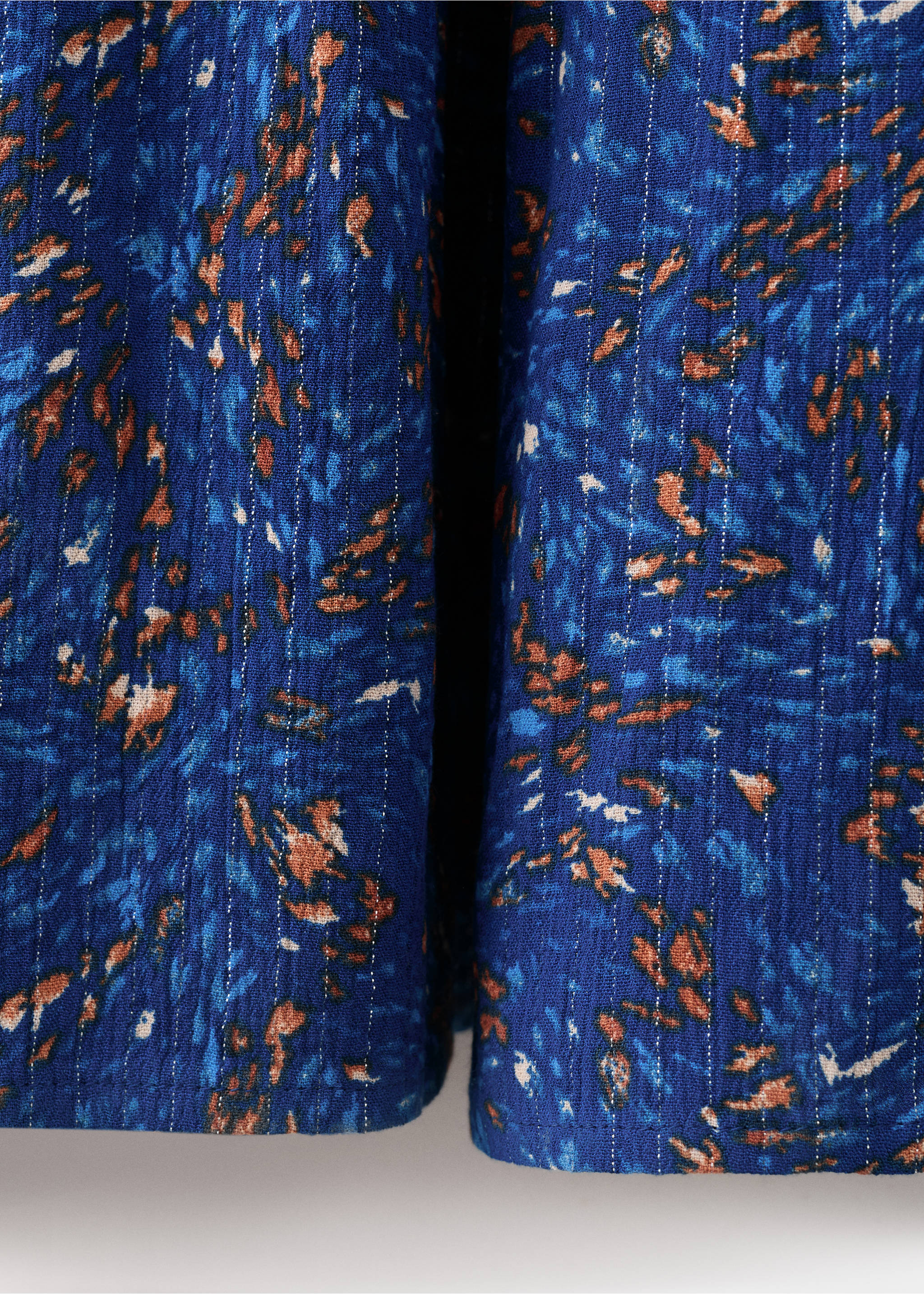 Vestit nit estampat - Detall de l'article 0, Blau marí fosc. Ref: 37031421-00.