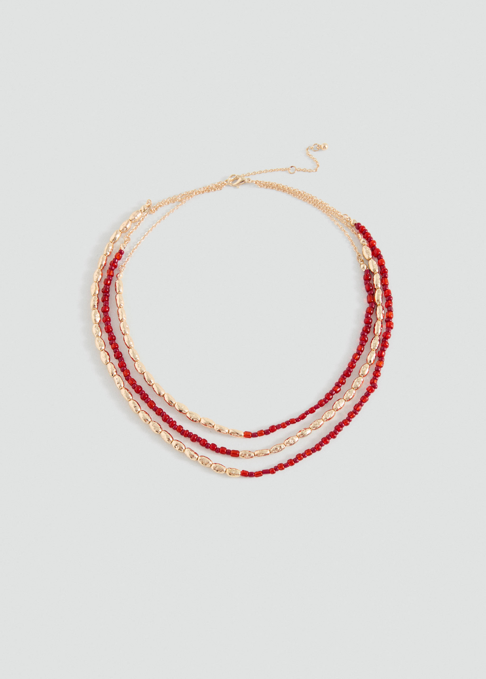 Multichain bead necklace - Article without model