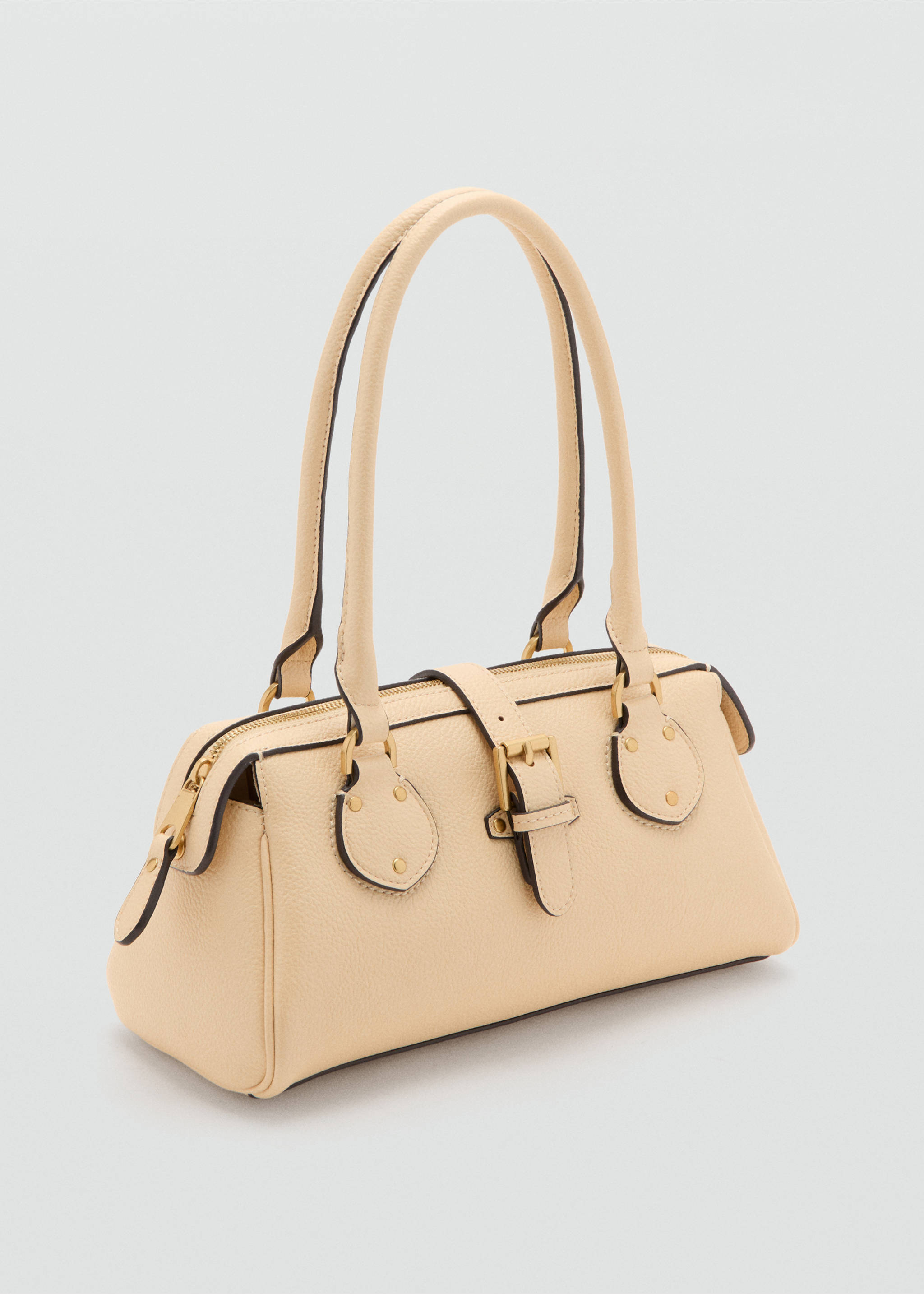 Shoulder bag buckle - Medium plane, Pastel Yellow. Ref: 37031424-00.