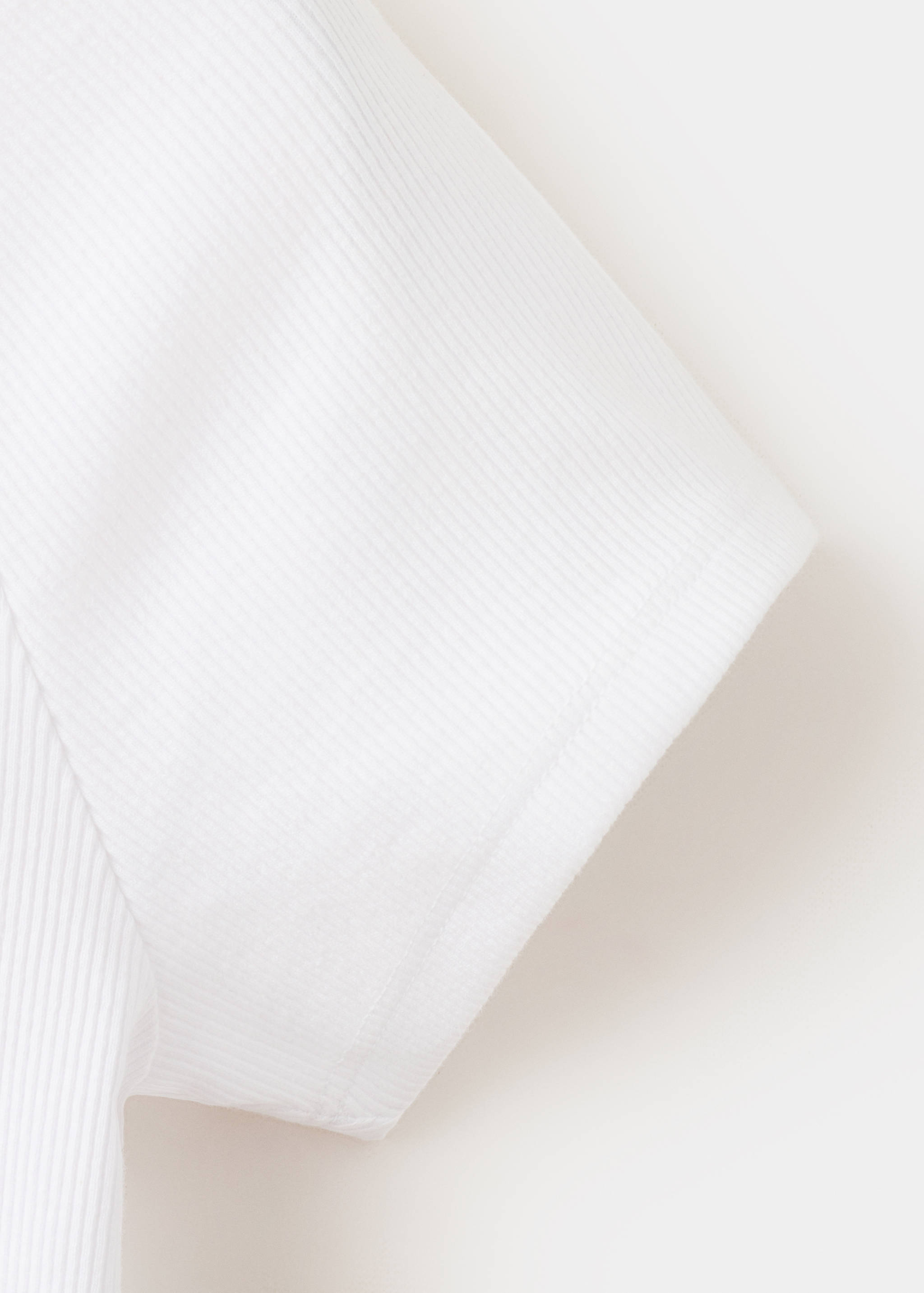 Essential cotton-blend T-shirt - Details of the article 8