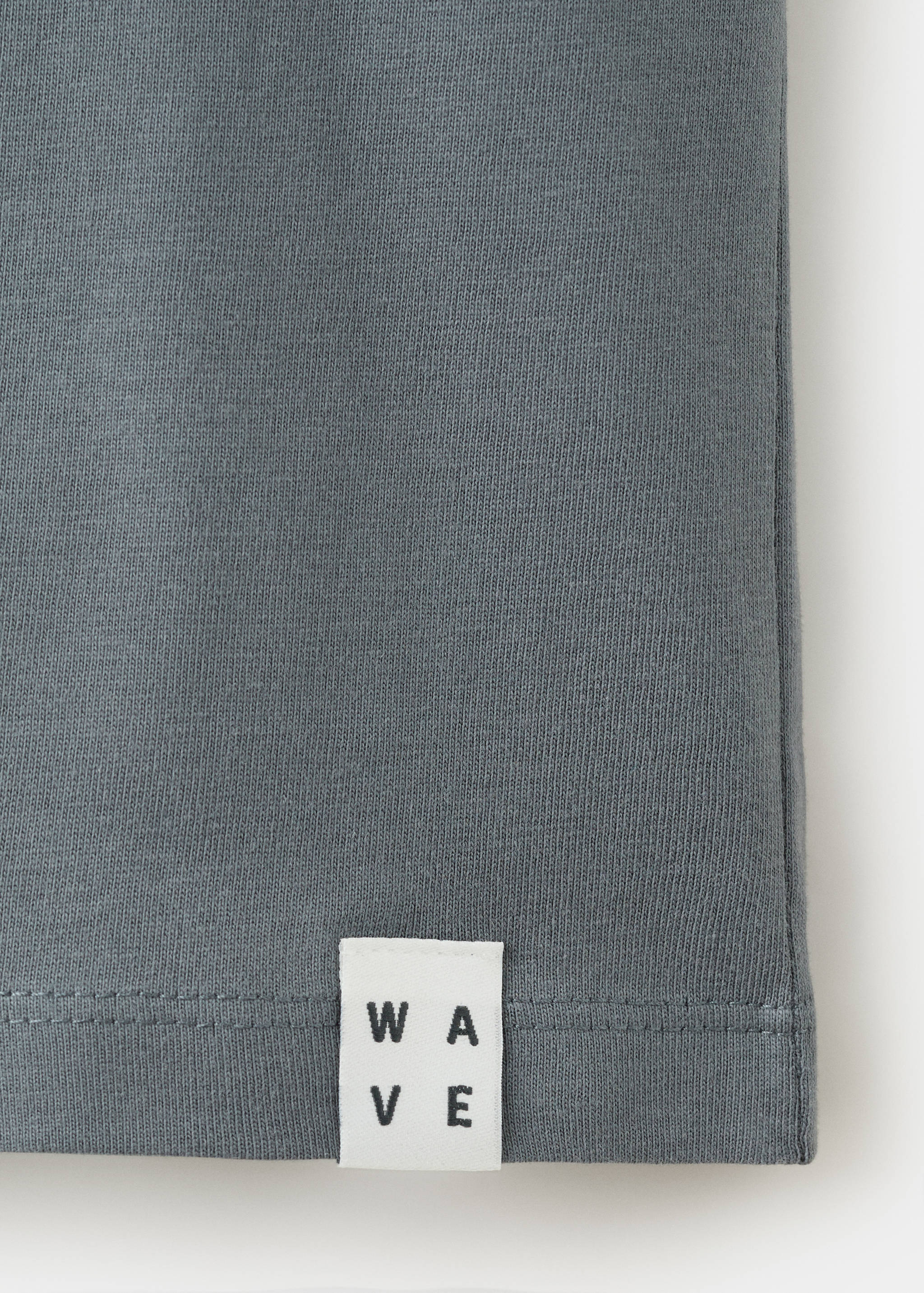 Cotton T-shirt with print detail - Details of the article 0