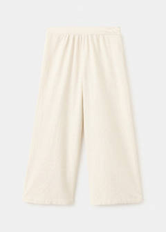 Cotton linen trousers — Ecru 5