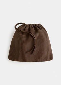 Seersucker striped two-piece pyjamas — Brown 8