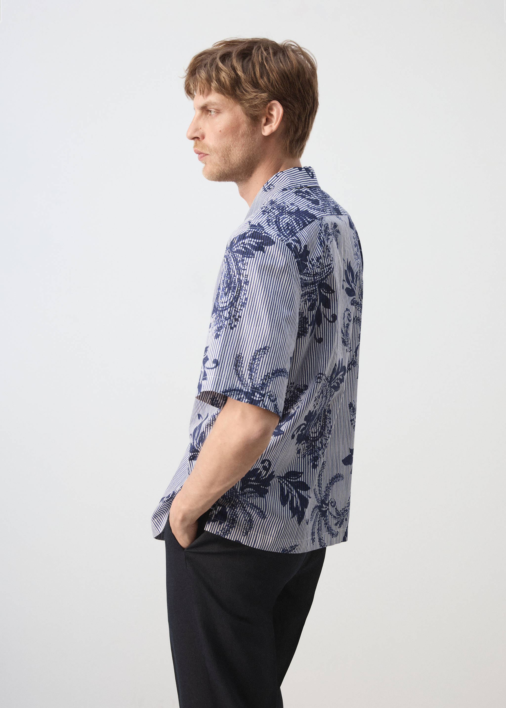 Camisa 100% cotó estampada - Detall de l'article 2