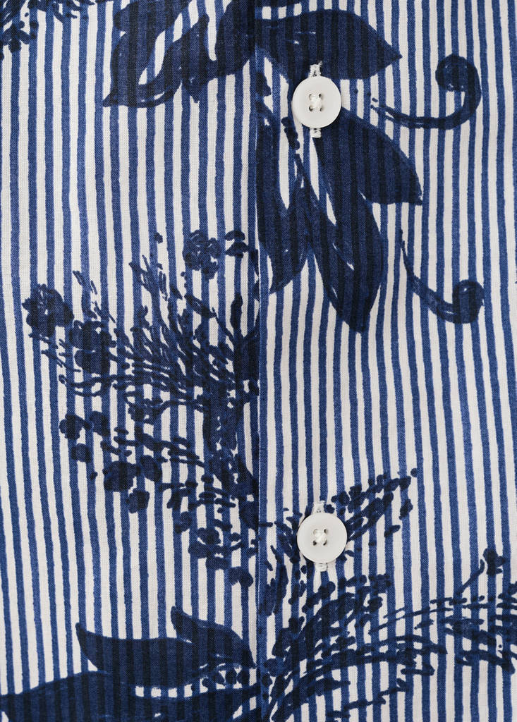100% cotton printed shirt - thumbnail 7