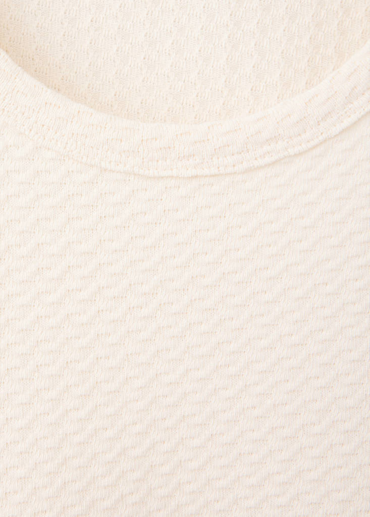 Slim-fit cotton tank top — Off White