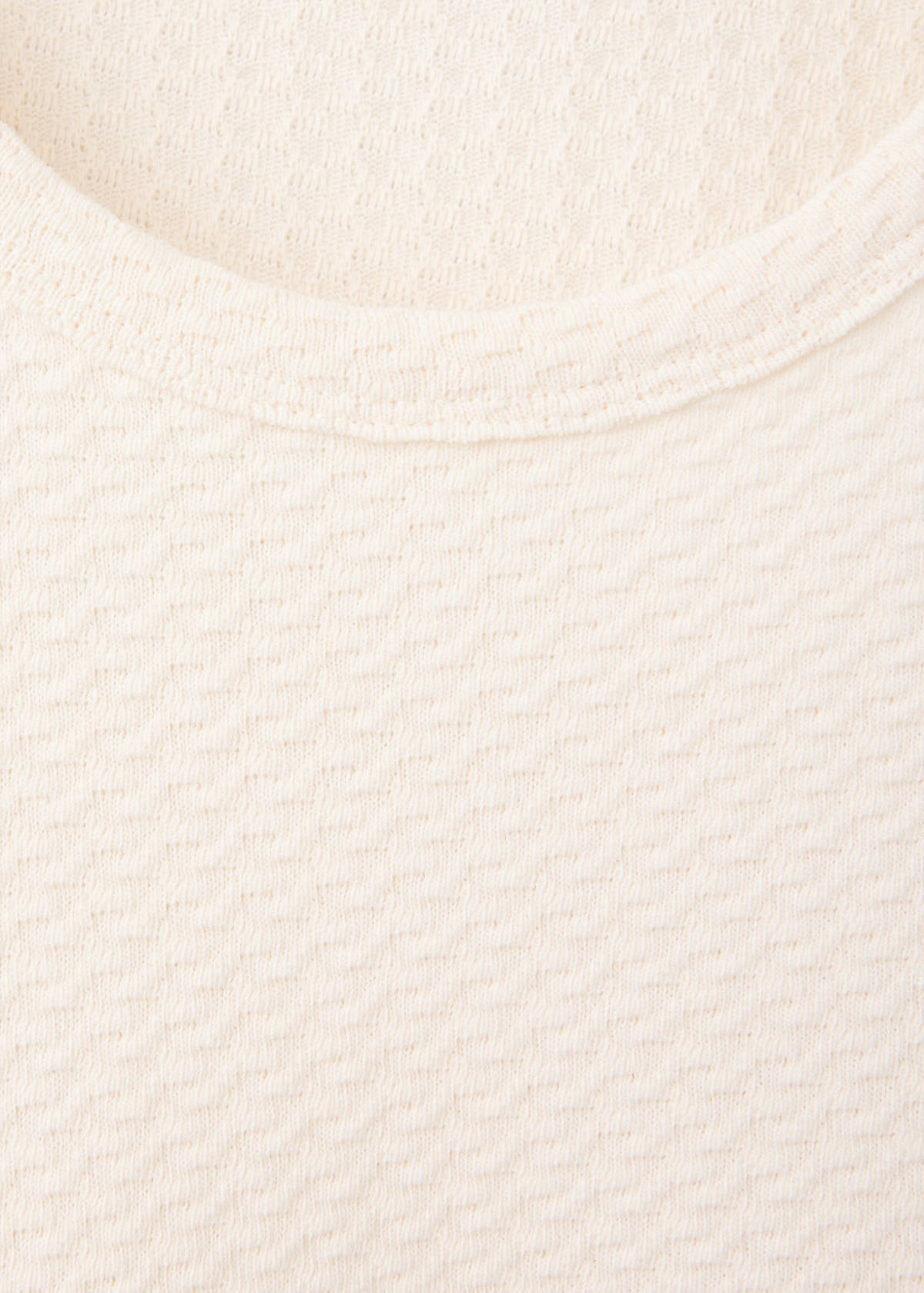 Slim-fit cotton tank top — Off White