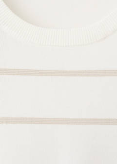 Slim fit striped jersey t-shirt — Off White 7