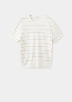 Slim fit striped jersey t-shirt — Off White 6
