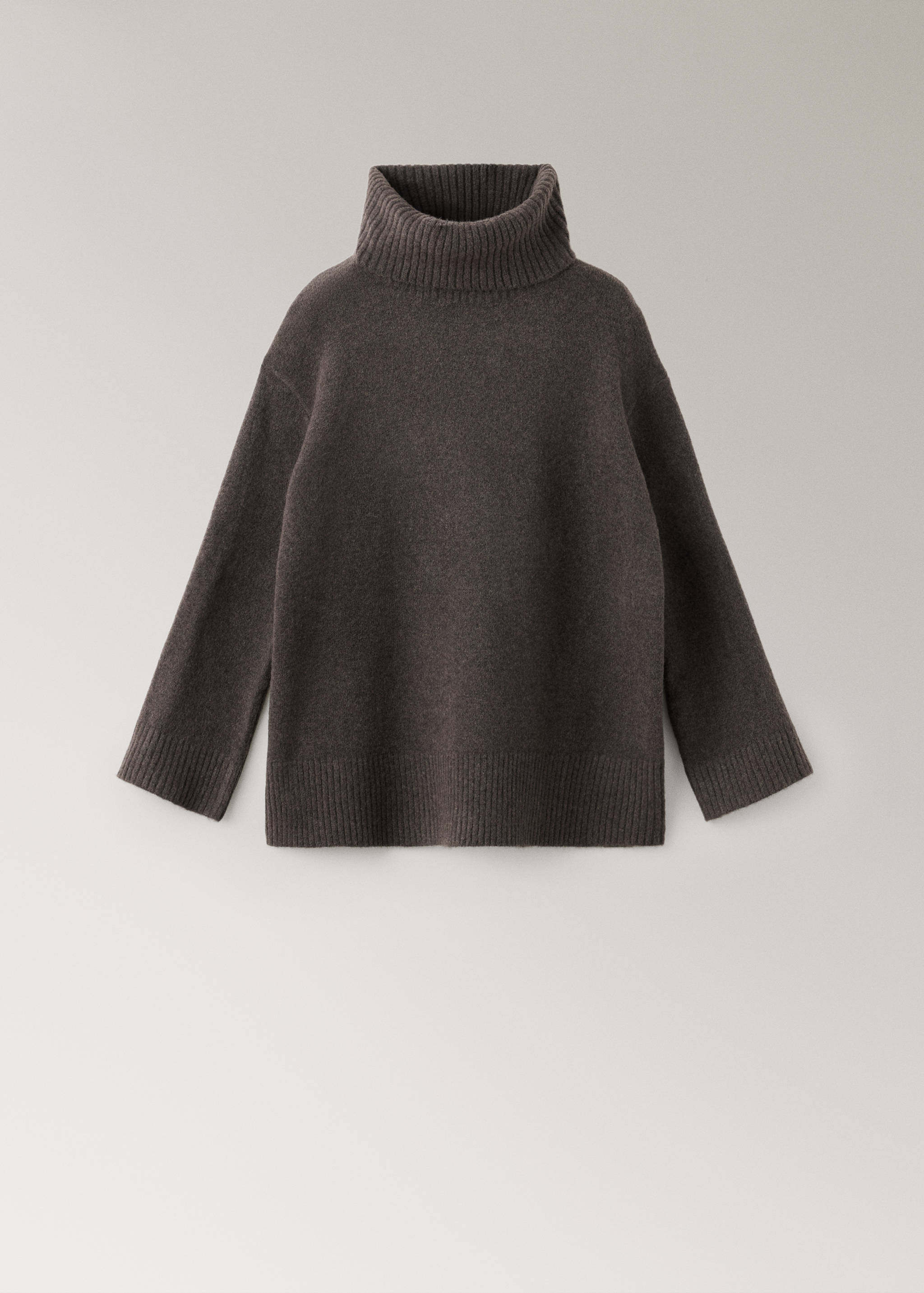 Jersey pyjama top with roll neck - Article without model